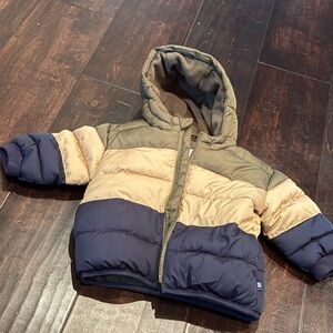 GAP Tan Fleece-Lined Jacket